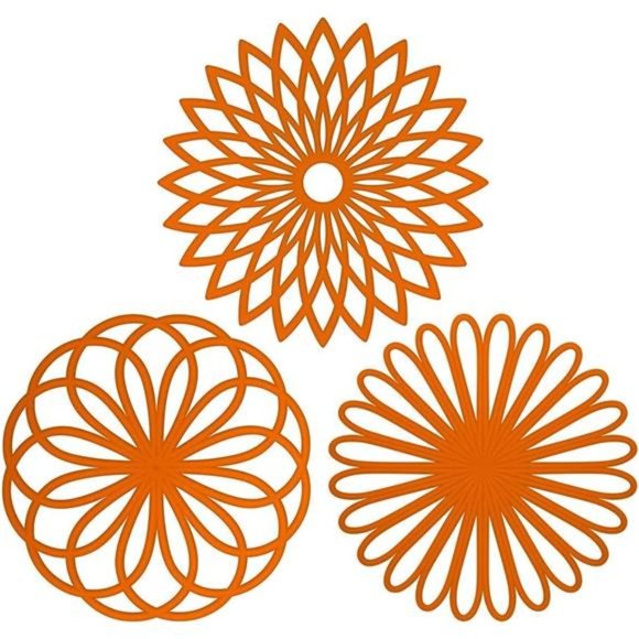 Silicone Trivet -Trivet Mat -Kitchen Hot Pads for Pots/Hot Dish Insulated Teapot - Picture 1 of 7